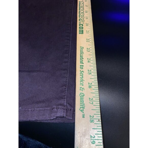 Democracy Jeans Women's 8 Purple Dark Wash Skinny Jeans - Picture 6 of 6